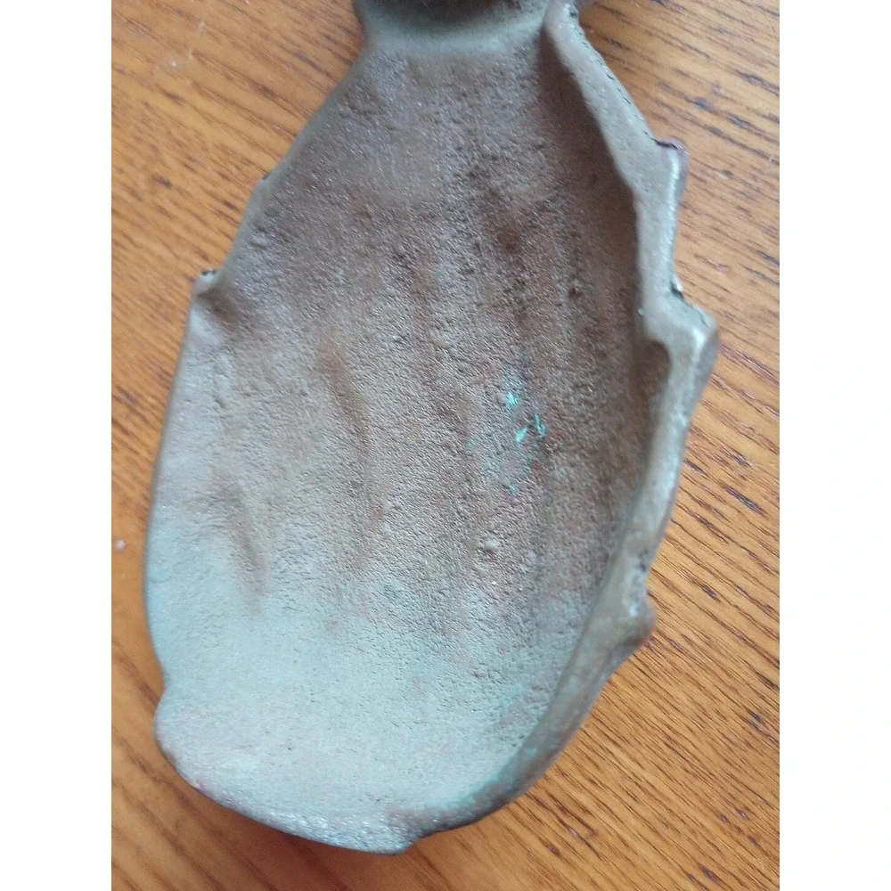 VTG Silver Paint Over Cast Iron Pineapple Door Knocker-Symbol Of Hospitality